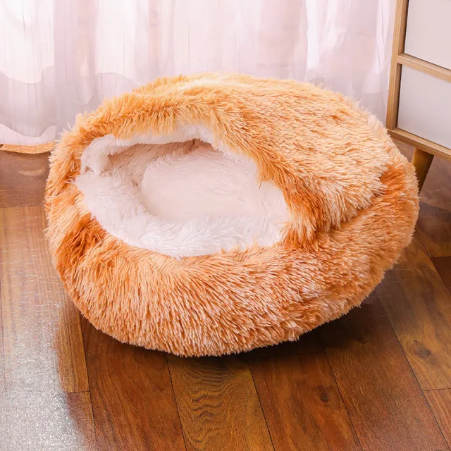 Waterproof Kennel Warm Room Semi surrounded Kennel Can't Be Broken Tie Dyed Yellow - Shop at LoveMi