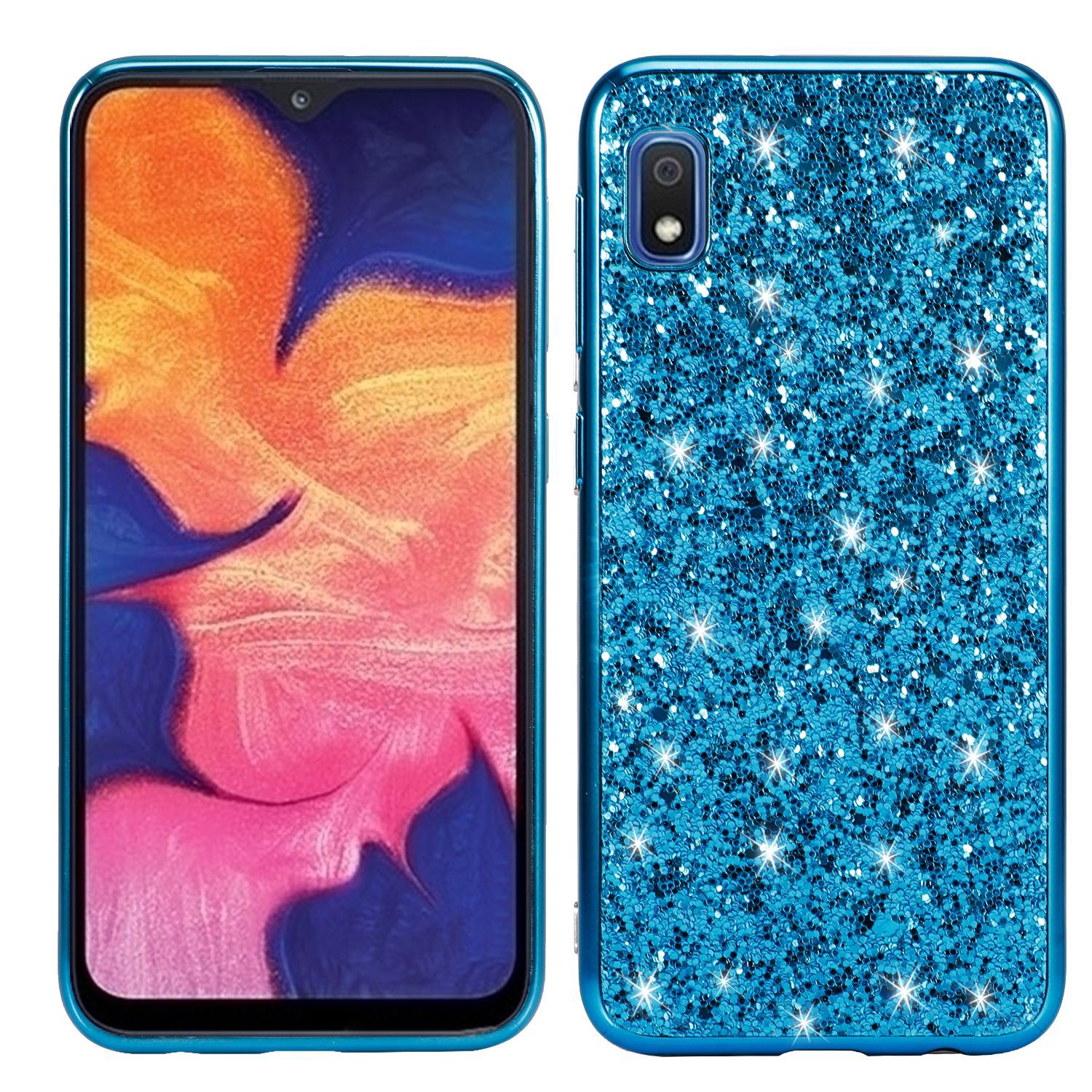 Suitable For S20 Plus Glitter Paste Leather Phone Case - Image 9