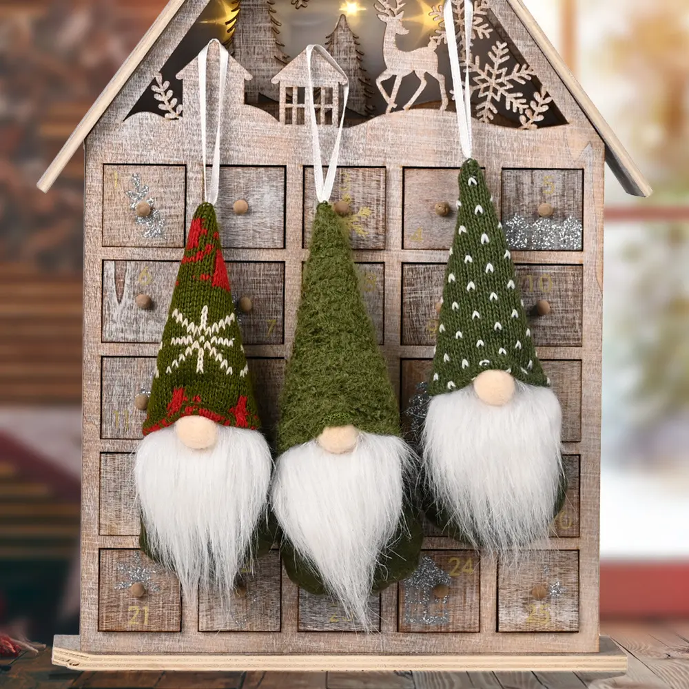 Christmas Decorations Knitted Small Pendant