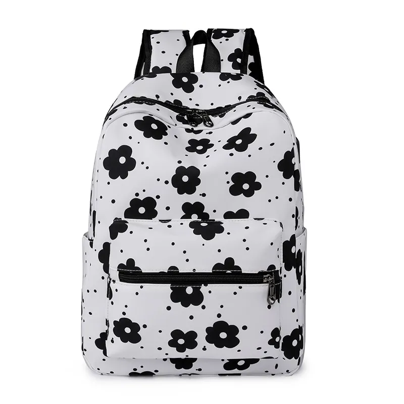 Fashion Printed Casual Travel Bag - Flowers