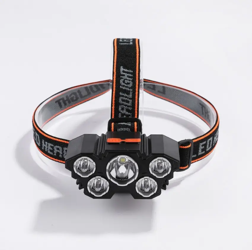 Head-Mounted Outdoor Night Fishing Waterproof Flashlight