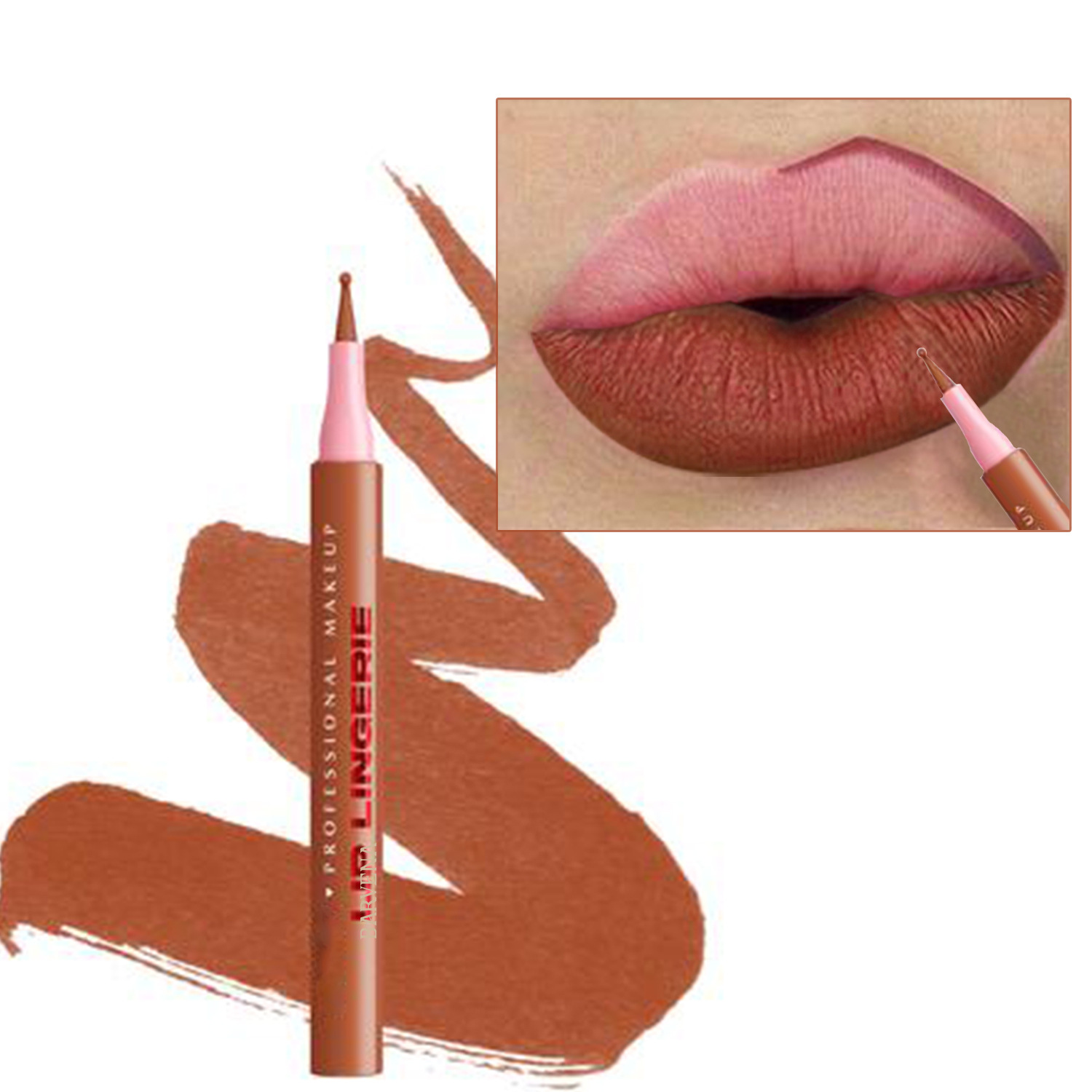 Outline Three-dimensional Full Lip Description Matte Lip Liner 7