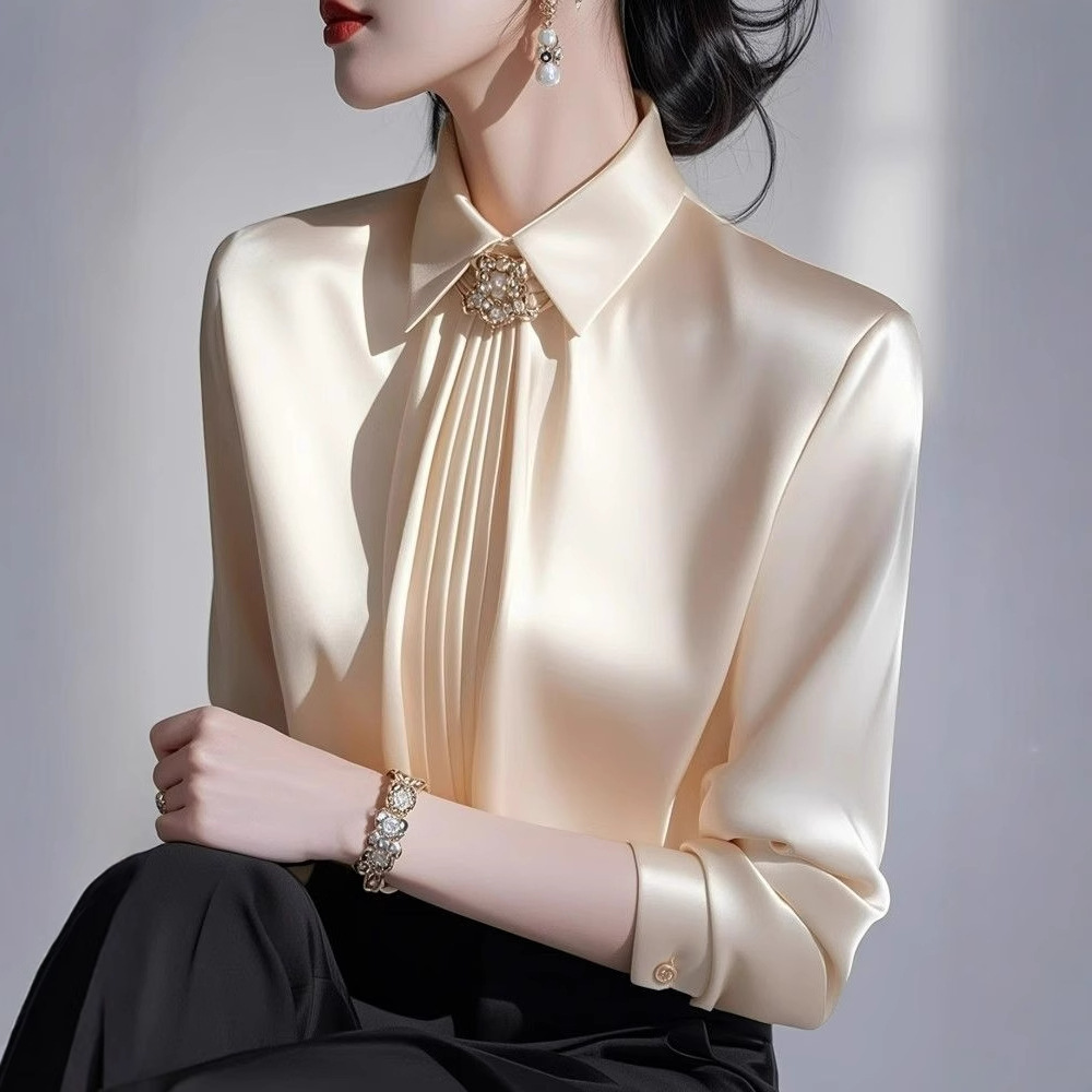 Spring French-style Top With A Luxurious And Sophisticated Feel - Image 2