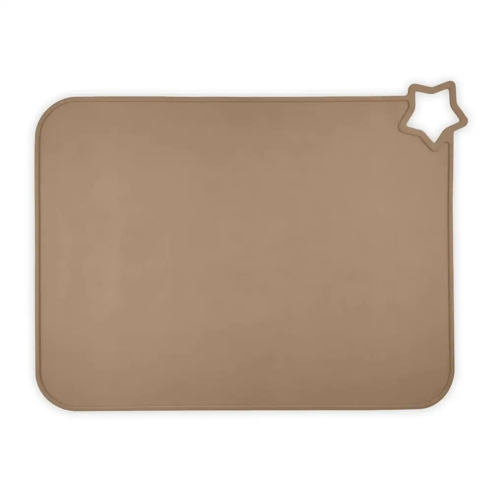 Wind Solid Color Silicone Placemat Children Edible Silicon Placemat