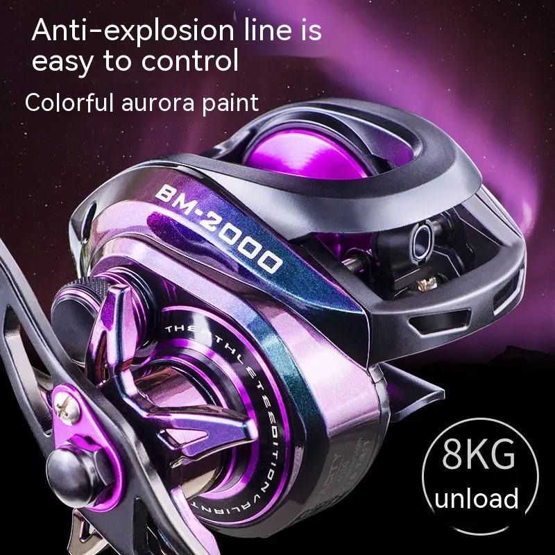 Colorful Strong Magnetic Brake Water Drop Fishing