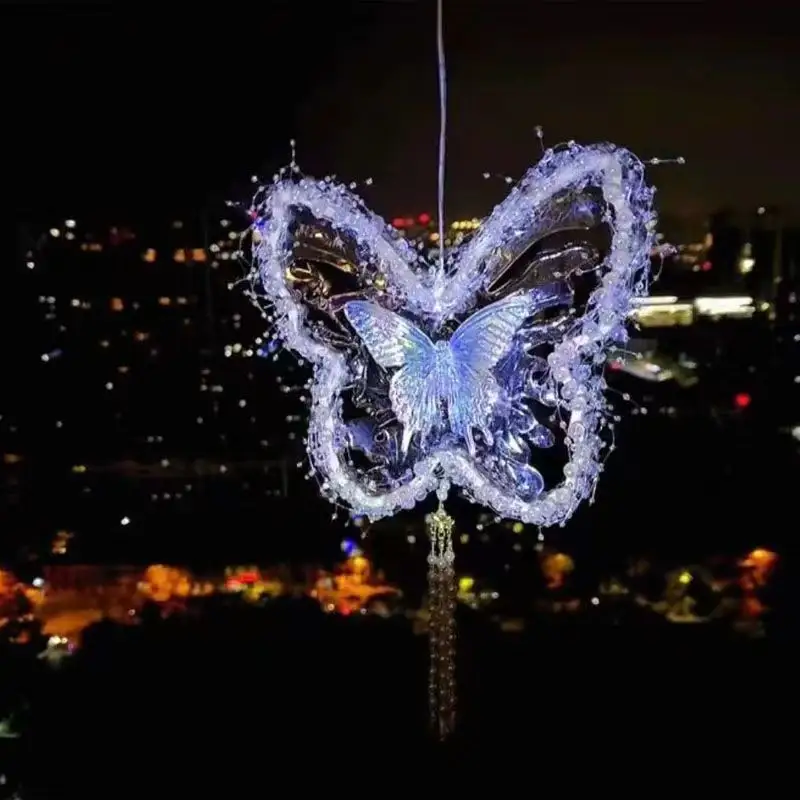 Handmade Butterfly Lamp Diy Small Night