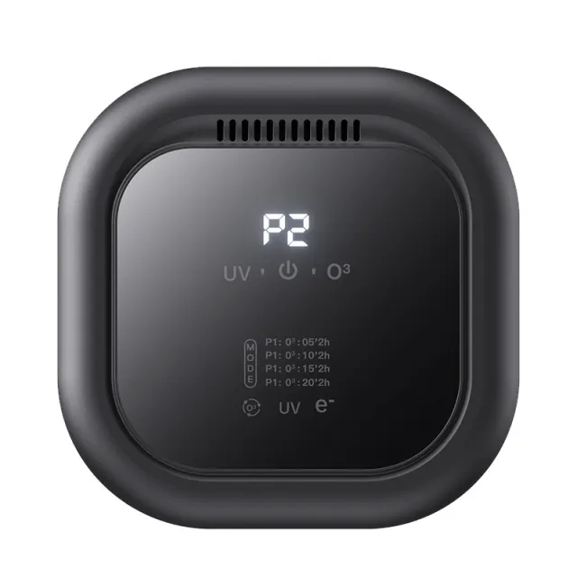 Household Ozone Air Purifier Anion Deodorant Deodorant Pet Aromatherapy Sterilizer Black - Shop at LoveMi
