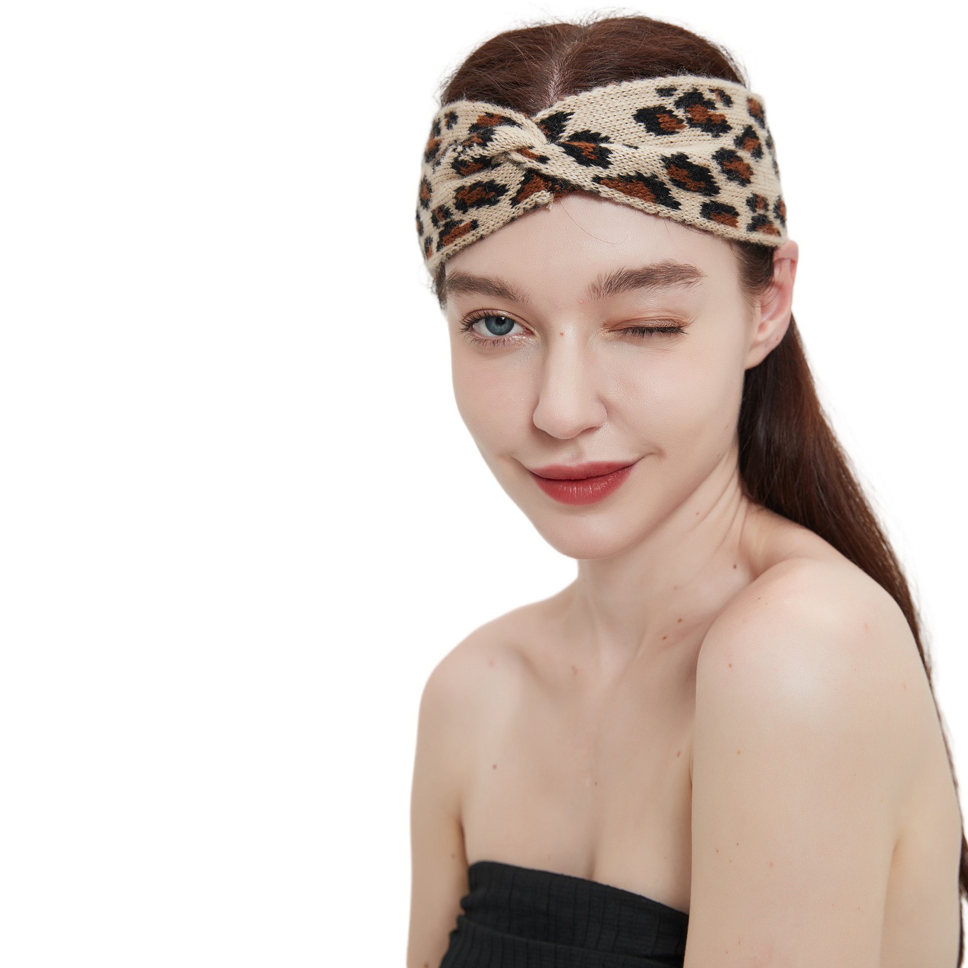Headband Bow Leopard Hair Band 4