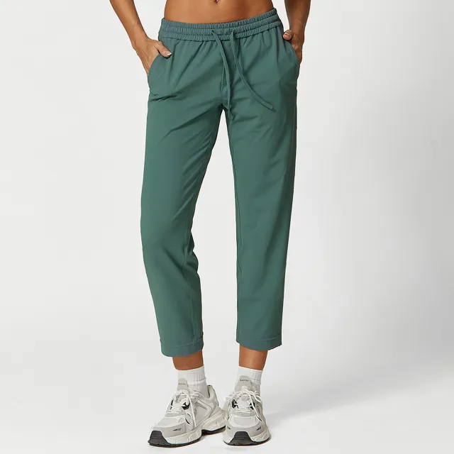 European And American New Exercise Yoga Clothes Women Sage Green Trousers - Shop at LoveMi