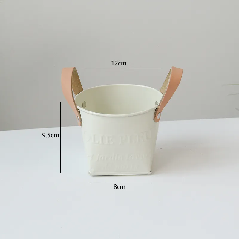 Home Garden Letter Metal Pots – image 8