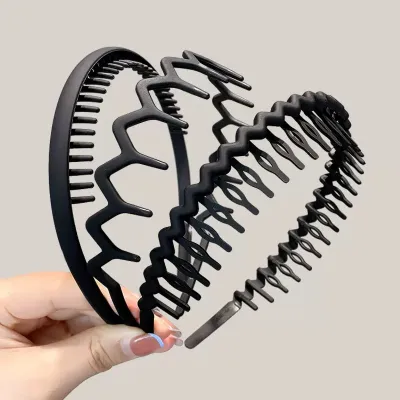 Women's Anti Slip Simple Toothed Headband