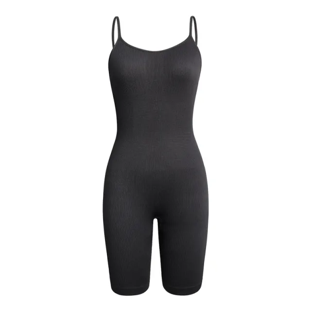 Sling Belly Contracting One piece Women's Boxer Postpartum Hip Lifting Corset Black - Shop at LoveMi