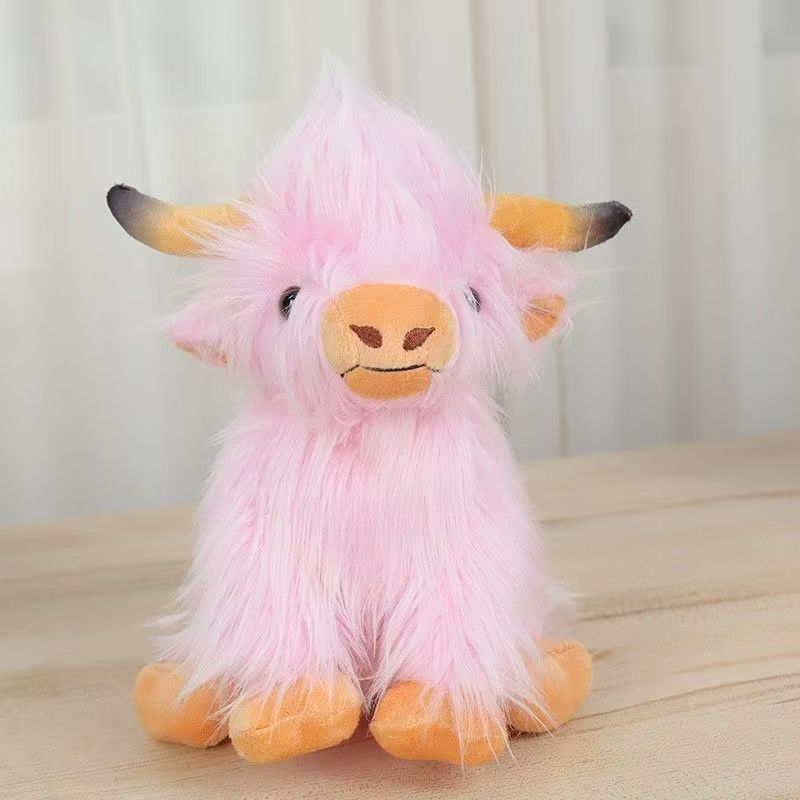 Scottish Highland Cow Toy Plush Stuffed Animal