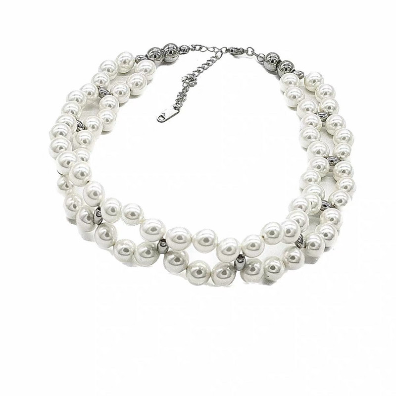 Fashion Pearl Necklace Heavy Industry Multi-layer