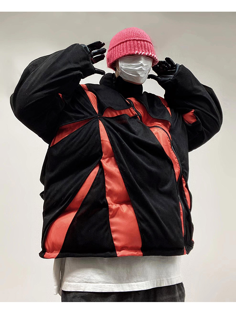 Men's Fashion Casual Cotton-padded Clothes Coat