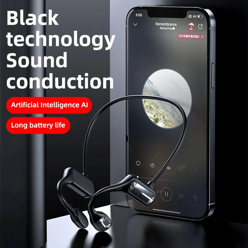 Halter Bluetooth Sports Running Hanging On Back