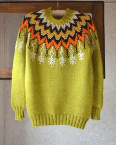 Women's Round Neck Multi-colour Loose Fashion Pullover Sweater - No 8512-S - View 1