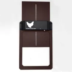 Coop Pet Door Automatic Chicken Coop - Brown - View 1