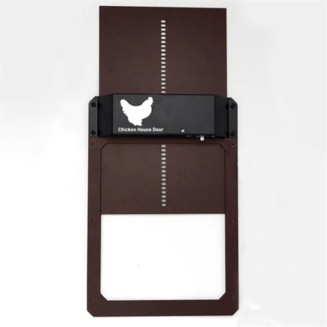 Coop Pet Door Automatic Chicken Coop Brown - Shop at LoveMi