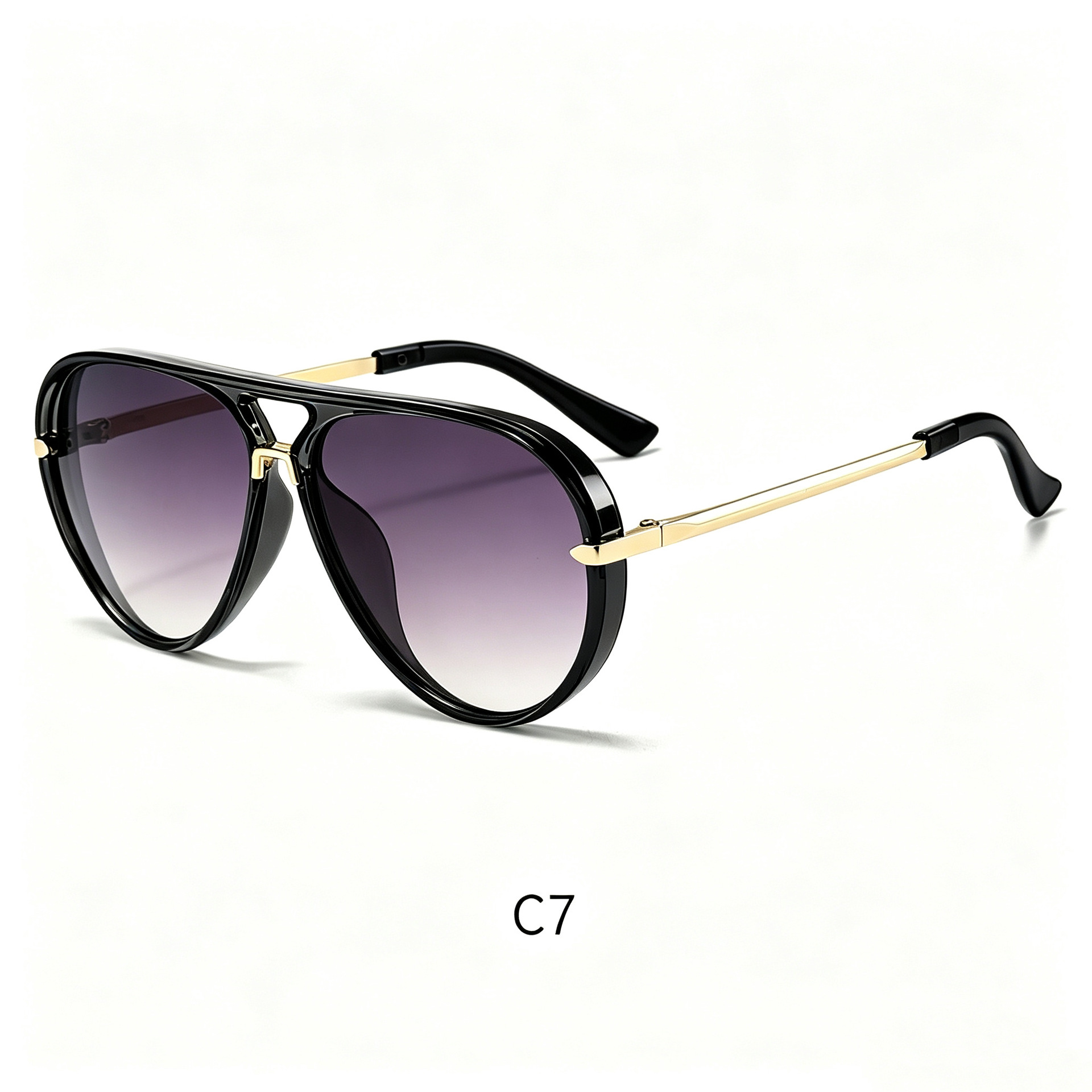 Large-frame Sunglasses Frog-style Shades