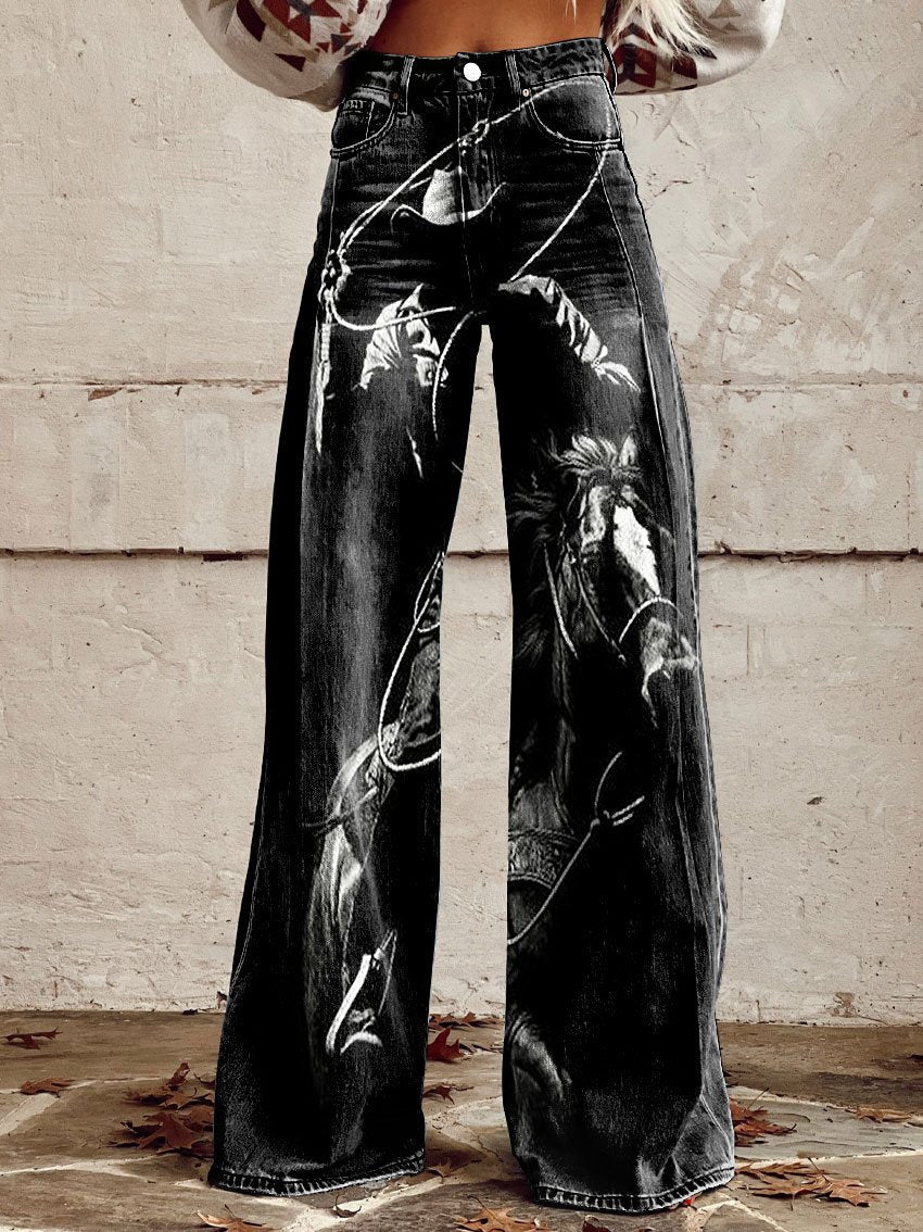 Women's Flared Thin Casual Pants - Image 5