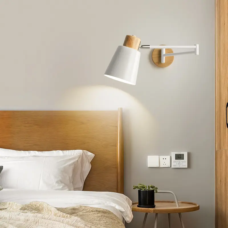 Rocker Arm Wall Lamp Living Room Creative