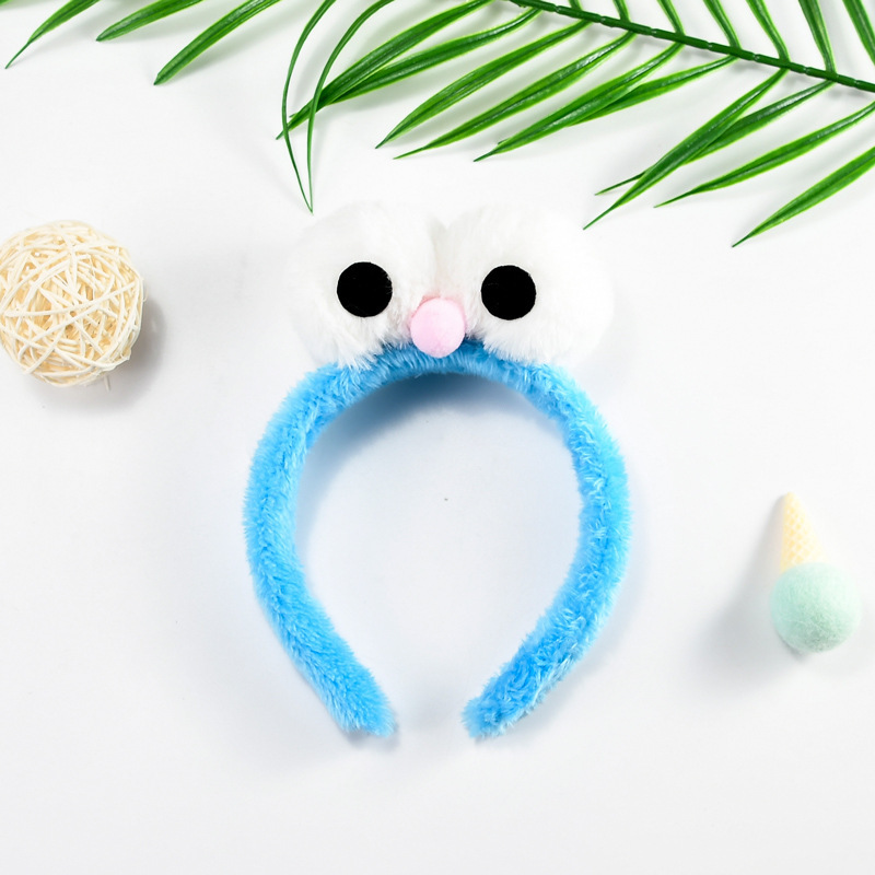 Title 4, Plush Big Eyes Cartoon Headband