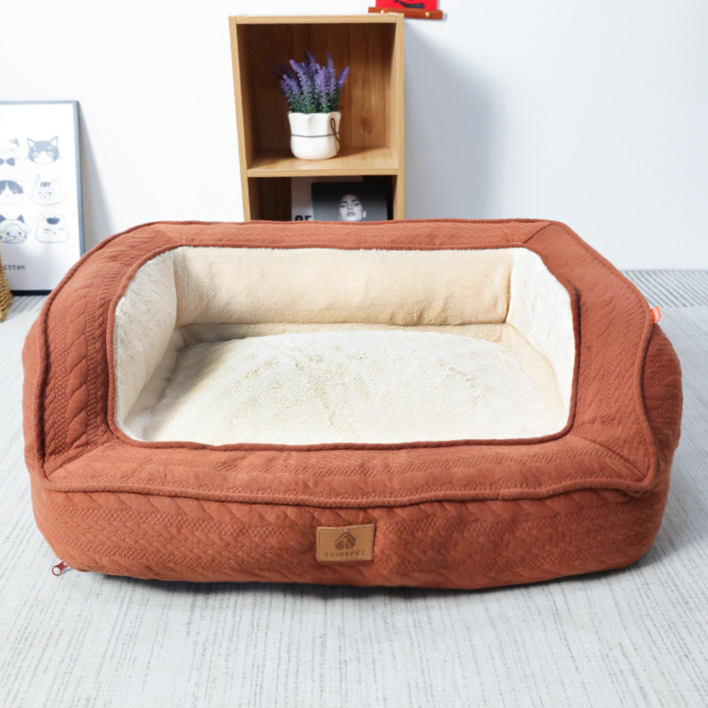 Rust Red Dog Bed