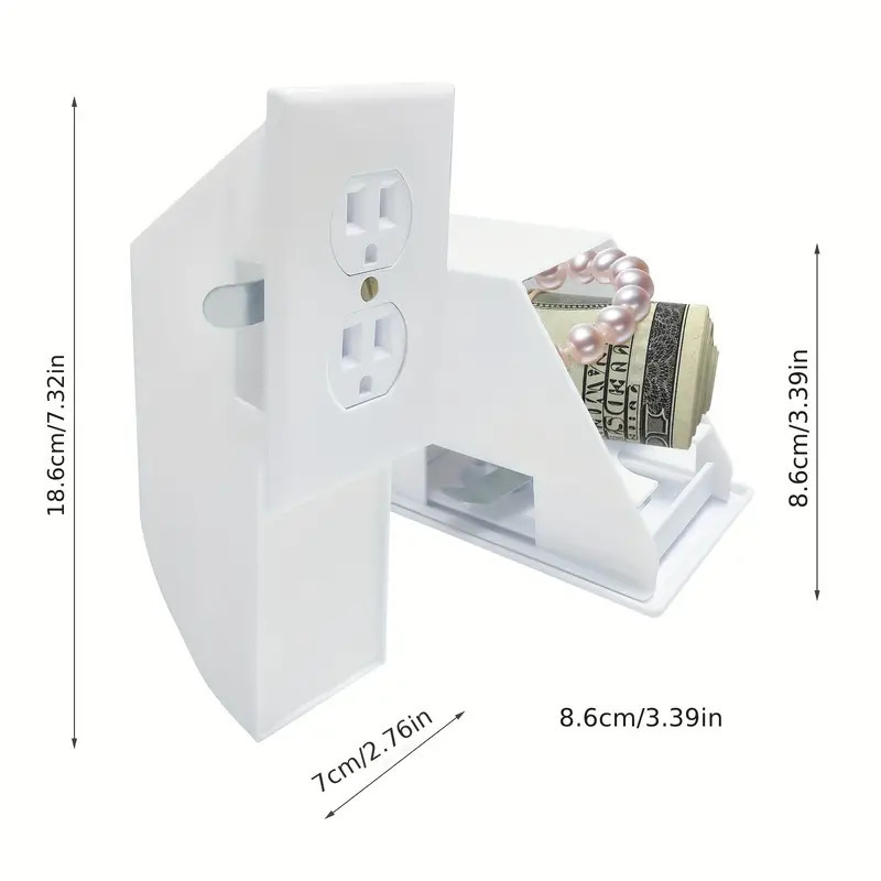 Title 4, Creative Simulation Socket Box Key Storage Storage