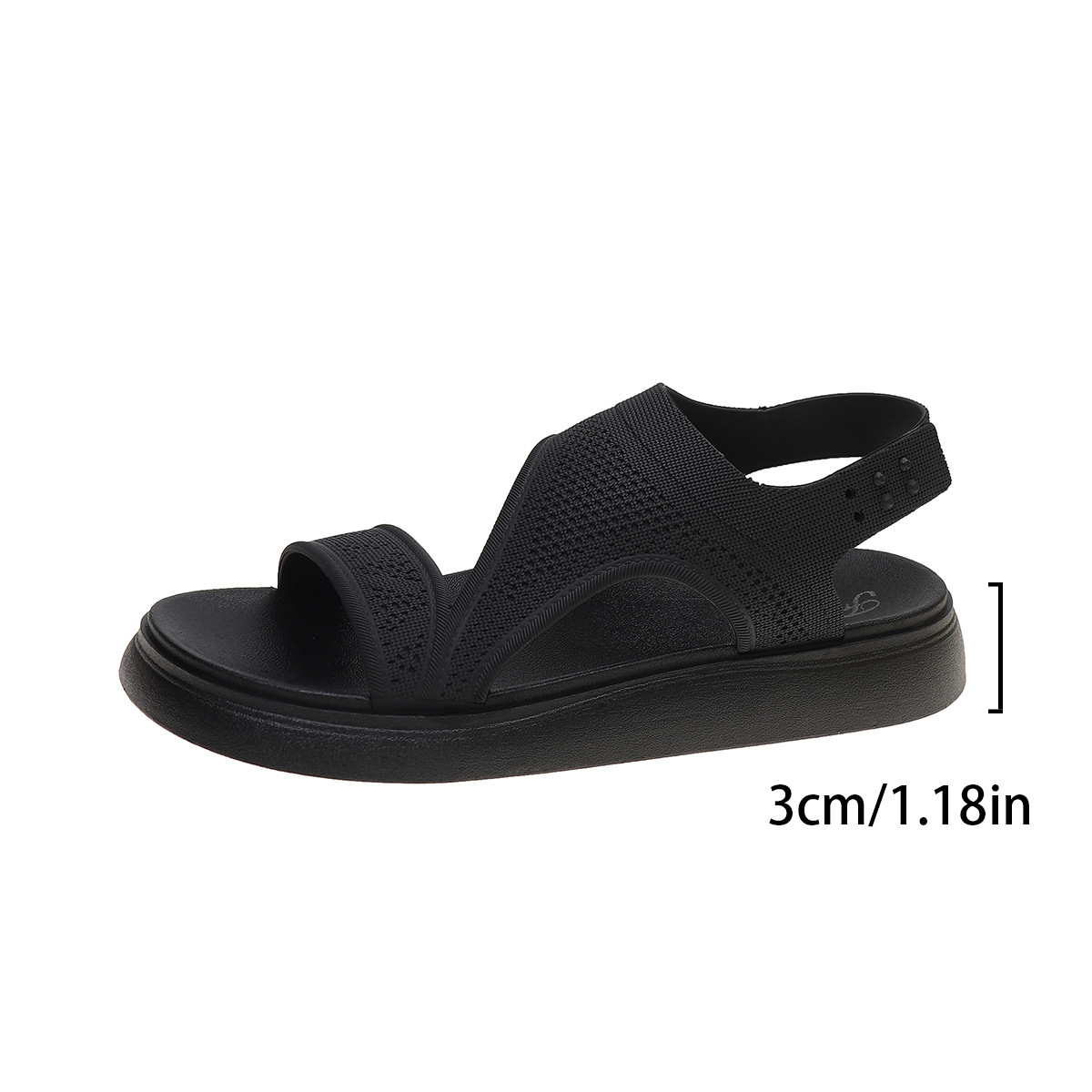 Soft-Soled Outdoor Flat Sandals, picture 4 of 5
