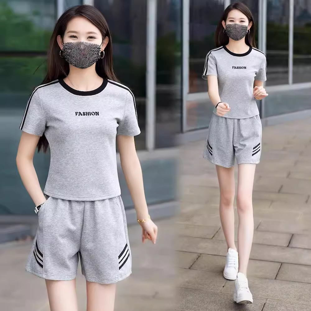 New Summer Womens Sportswear Set For Ladies