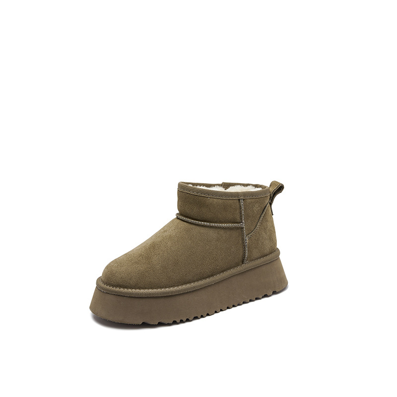 Genuine Leather Snow Boots Short Boots - Image 8