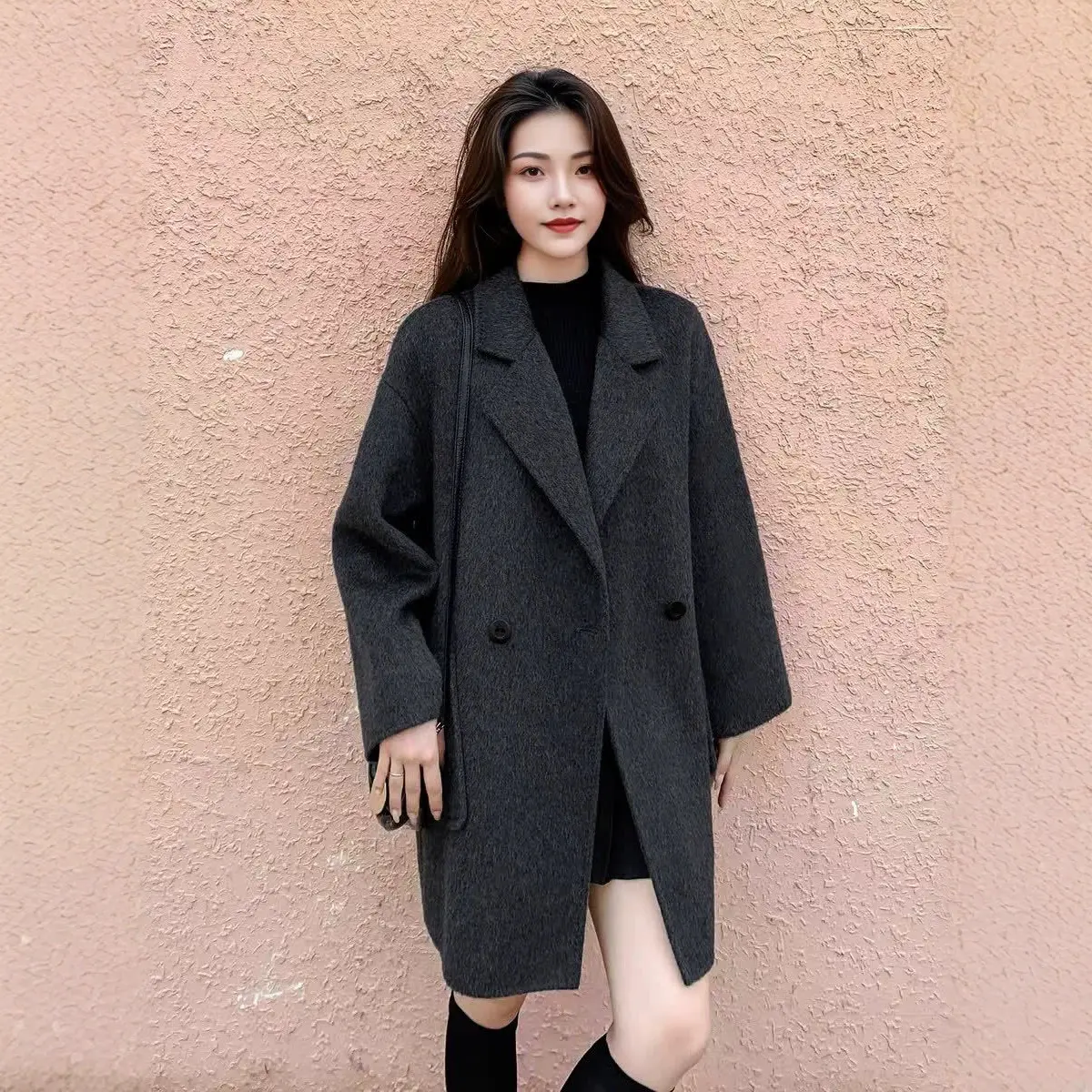 New Fallwinter Wool Coat Mid-length Style