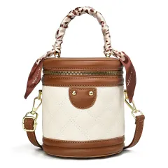 Women's Fashion All-matching Casual Western Style Bag - White - View 1
