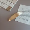 Golden Oval Clip