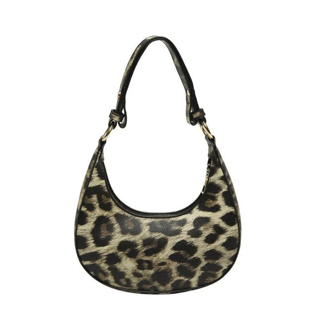 Crescent Retro Portable Underarm Bag Leopard - Shop at LoveMi