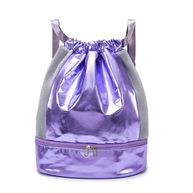 Fitness Dry Wet Separation Swimming Storage Bag Purple - Shop at LoveMi