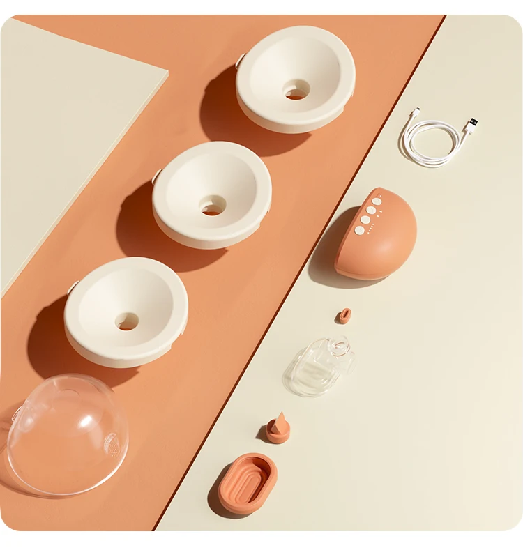 PH740670 Hands Free Wireless Breast Pump Cup Electric Portable Wearable Breast Pumps For Women