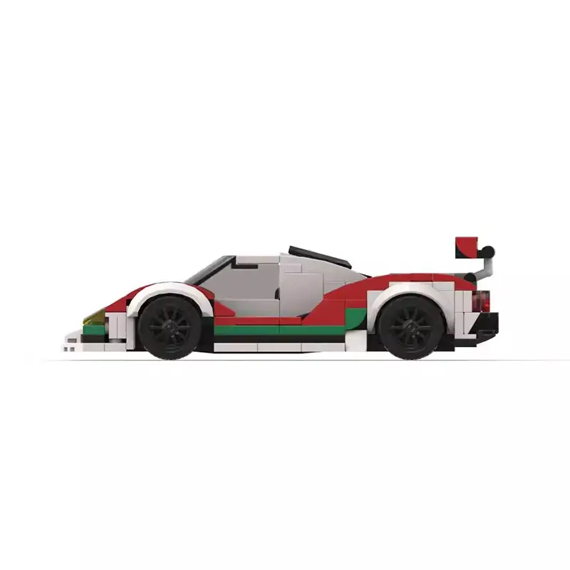 MOC-49686 Domestic Small Particle Building Blocks Creative Car Model Ornaments