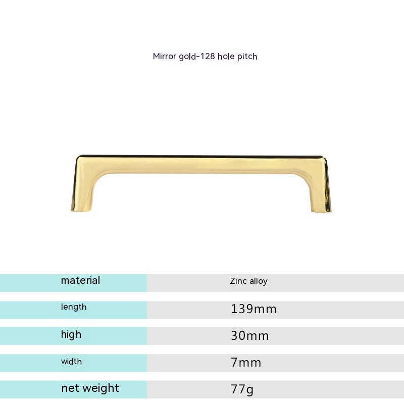 Mirror Gold 128 Hole Spacing