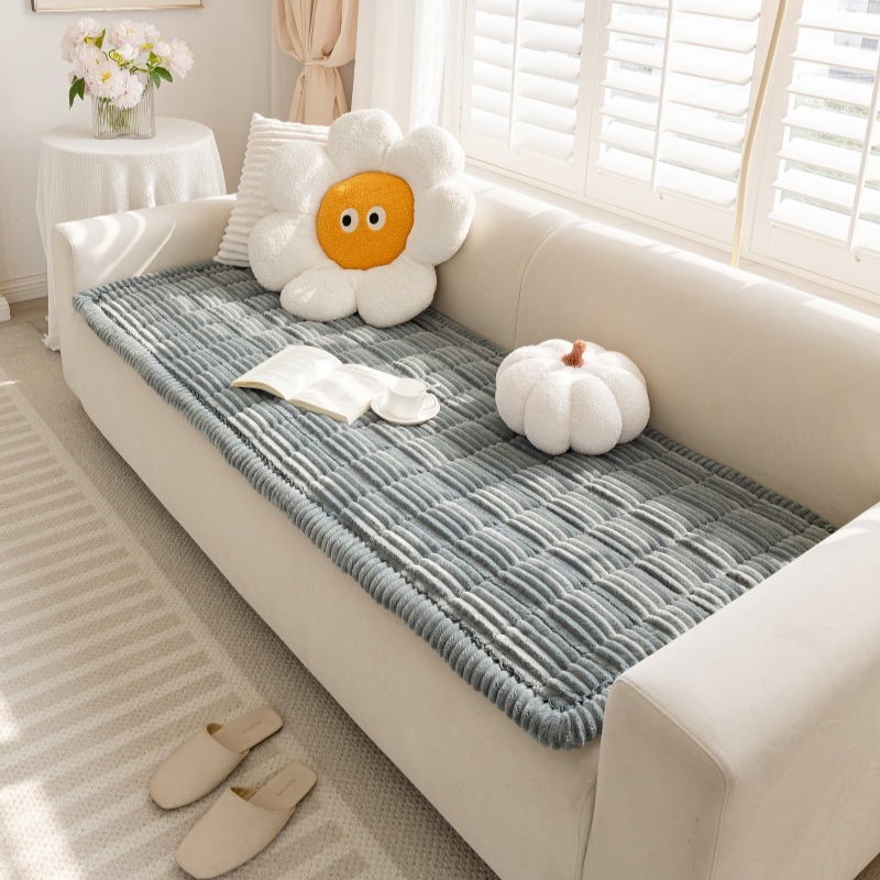 Flannel Non-Slip Sofa Cushion, picture 2 of 6