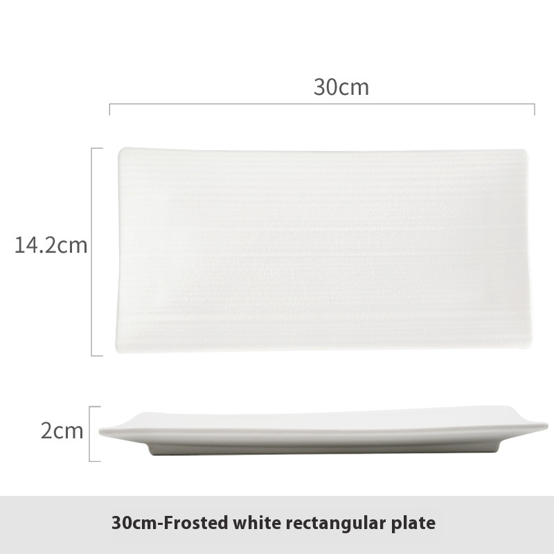 30cm Matte White