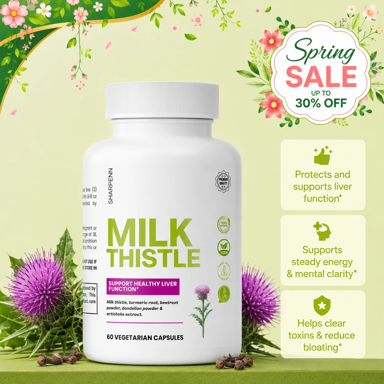 Milk Eczema Grass Capsules