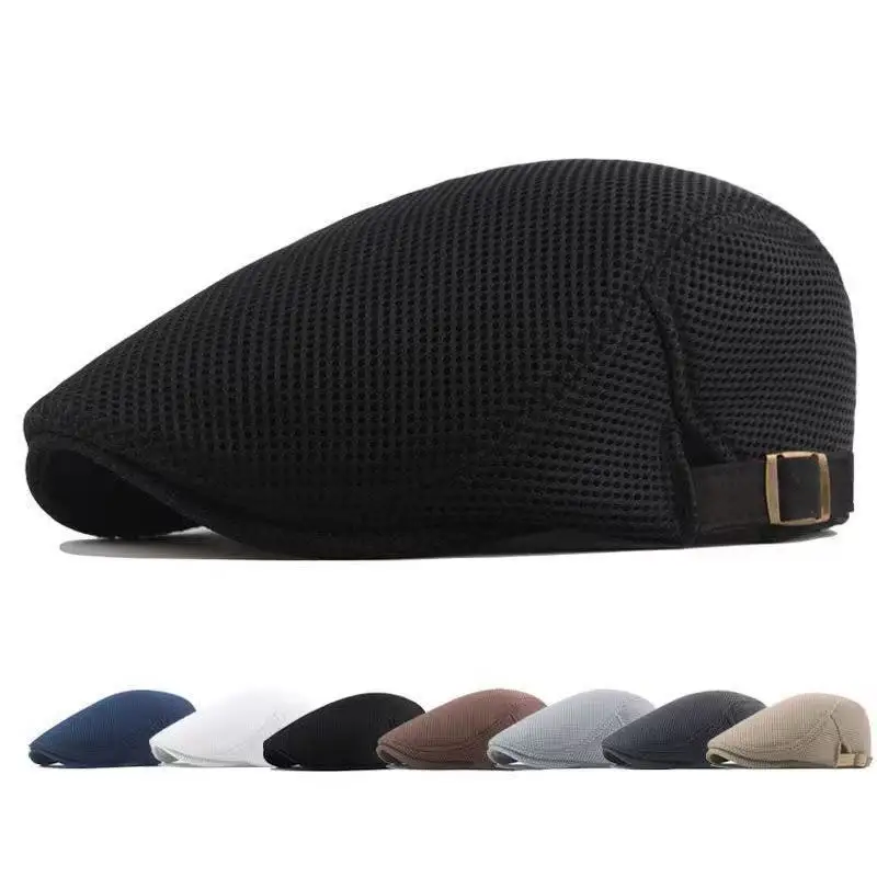 Womens Korean-style Trendy Beret Sun Hat Mens