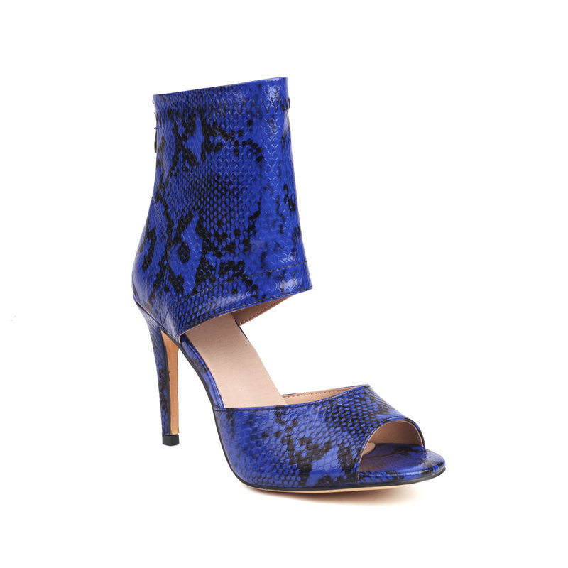Snakeskin Ankle Boots