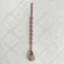 Babys All-in-one Silicone Pore-free Beechwood Pacifier Clip With Anti-loss Chain view 12