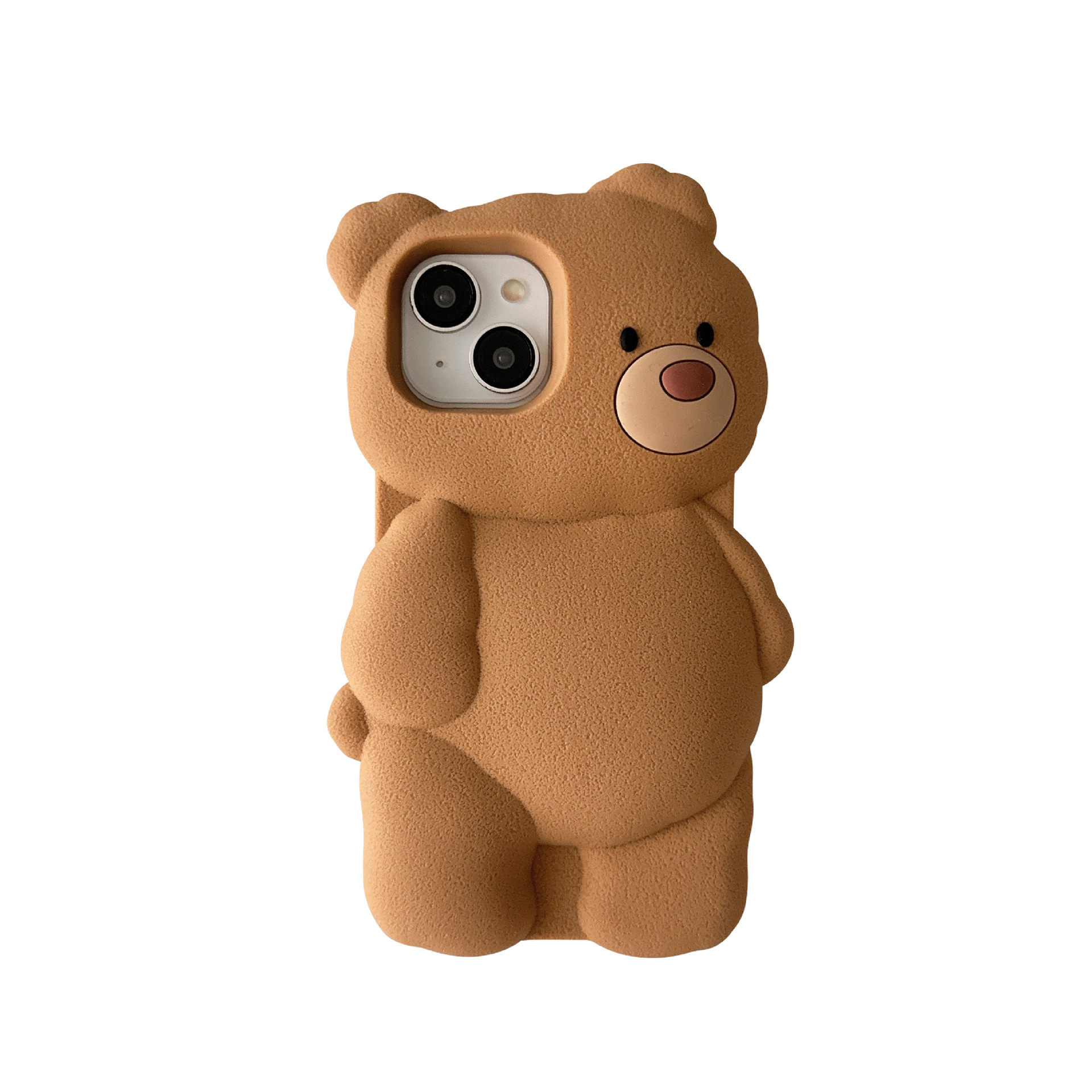 Fun And Funny Cartoon Brown Bear Phone Case