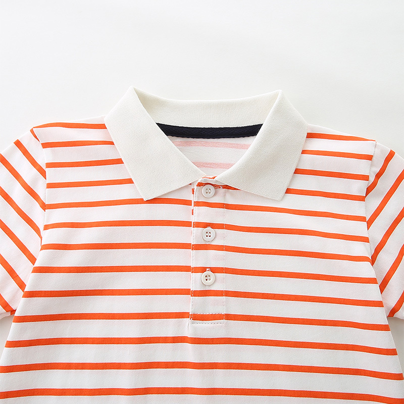 Boys Short-Sleeve Casual Striped Set — foto 4