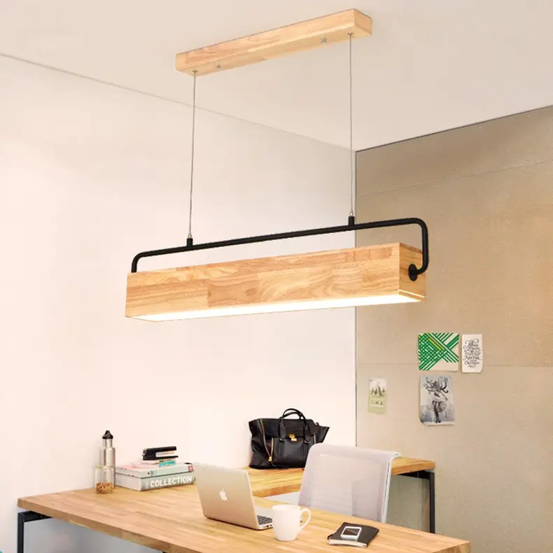 Modern Minimalist Nordic-style Solid Wood Dining Room
