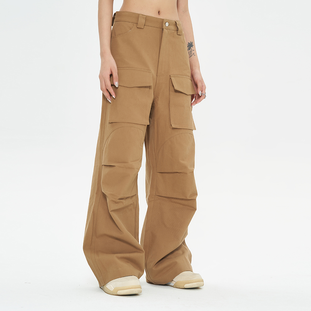 Title 3, Hip Hop Popular Pleated Wide Leg Workwear Pants...